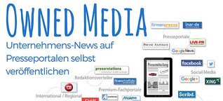 Unternehmens-News auf Presseportalen selbst veröffentlichen - Owned Media