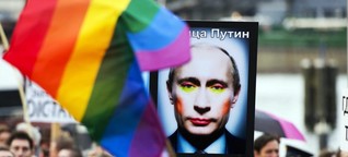Homosexuelle in Russland: Wenn der Stadtbummel zu Propaganda wird | Sueddeutsche.de