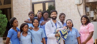Ehrenamtliche Arbeit in westafrikanischen Krankenhaus: Vom Flüchtling zum Lebensretter | Frankfurter Neue Presse