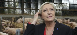 Le Pen im Matsch
