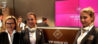 Video vom Flughafen Frankfurt: Neuer Luxus für die VIPs