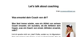 Let's talk about (Ironman) Coaching