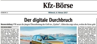 Fahrbericht VW Golf: Der digitale Durchbruch