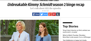 My favorite quotes from Unbreakable Kimmy Schmidt's season 2