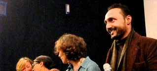Aparna Sen and Rahul Bose at River to River. Florence Indian Film Festival