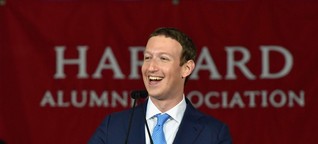 Harvard-Rede von Mark Zuckerberg: Rette doch erst einmal Facebook
