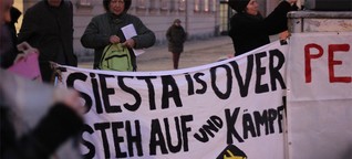 Studentischer Protest aus dem Exil gegen die Sparpolitik