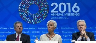 Herbsttagung von IWF und Weltbank: "Tut endlich was!"