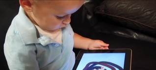 Tippen, wischen, krabbeln: Was taugen Apps für Kleinkinder?