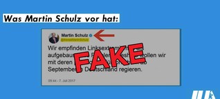 Die Junge Union Bayern hat einen Tweet von Martin Schulz gefälscht und wirbt damit auf Facebook
