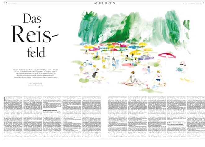 Tagesspiegel "Mehr Berlin" 5.8.2017
