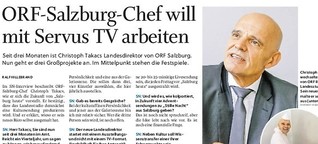 ORF-Salzburg-Chef will mit Servus TV arbeiten
