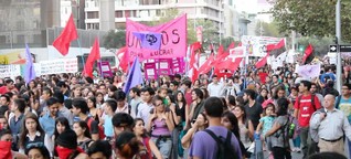 Chiles Frauen kämpfen für das Recht auf Abtreibung 