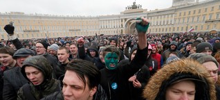 Proteste in Russland: „Die Korruption treibt die Menschen auf die Straße"