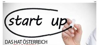 Start Ups - Das hat Österreich zu bieten