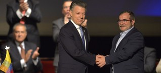 Neuer Friedensvertrag für Kolumbien - Ein Handschlag der Hoffnung für die Welt