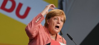 Merkel auf Wahlkampftour: Passt schon!