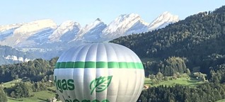 Toggenburg: Ballonfahrt zwischen Säntis und Churfirsten
