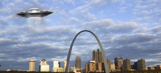 Der „Gateway Arch" steht seit 50 Jahren in St. Louis (Missouri) - Torbogen für Ufos?