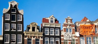 Wohnen in der Amsterdamer Abbruchbude