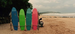 Surfing in Ghana: Paradise in progress