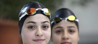 Syria's swimming sisters find new home in German waters - By FRANK JORDANS