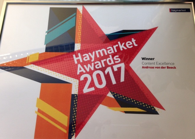Wow - Haymarket Award 2017 für 
TASPO Spezial Gärtnersiedlung / Dehner