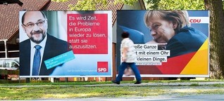 Vor der Bundestagswahl: Studenten als Wahlkampfhelfer