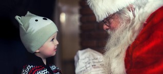 Es ist richtig, Kindern vom Weihnachtsmann zu erzählen
