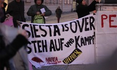 Studentischer Protest aus dem Exil gegen die Sparpolitik