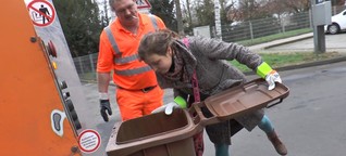 Fünf Sinne in Koblenz: Teil 1 - Müllfrau für einen Tag [mit Video]