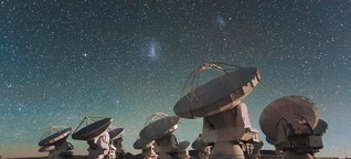 Nachts beim größten Radioteleskop der Welt 