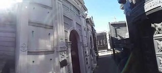 360 Grad-Rundgang über den Friedhof "Recoleta"