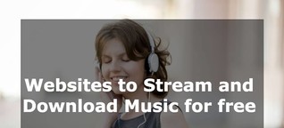 Download Music for free using these websites!