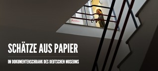 Im Dokumentenschrank des Deutschen Museums