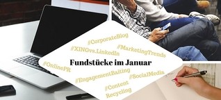 Unsere Fundstücke zu Online-PR und Social Media - 18.01.2018