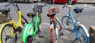 Gelb, orange, blau: Shanghais Bike-Sharing-Revolution ist bunt - Mobility Mag