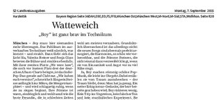Watteweich | Süddeutsche Zeitung