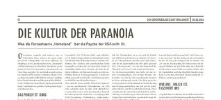 Die Kultur der Paranoia | taz 