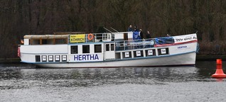 Das Schiff „Hertha": Alter Dampfer, ahoi!