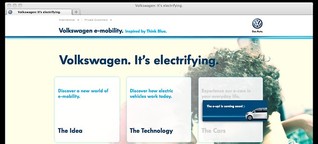 Volkswagens e-Mobility Plattform