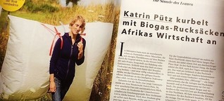 Katrin Pütz kurbelt mit... | Brigitte