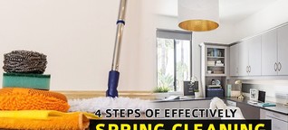 4 Steps of Effectively Spring Cleaning Your Home
