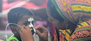 Hunderte Kindstode in Indiens Spitälern