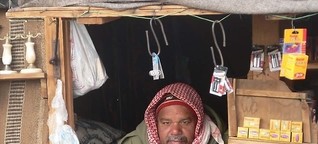 Shop Owner at Mt Sinai, Egypt
