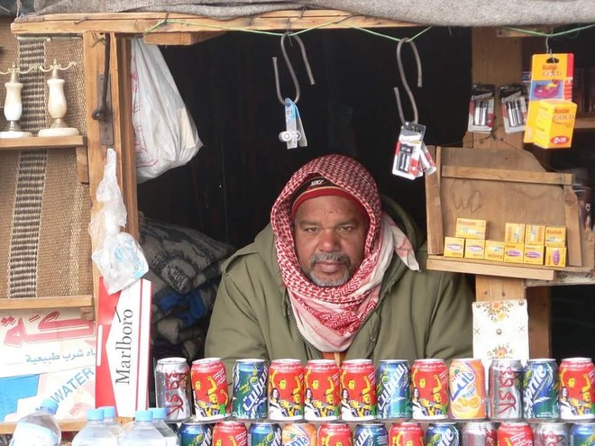 Shop Owner at Mt Sinai, Egypt
