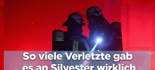 In den 20 größten deutschen Städten gab es zu Silvester nur 6 verletzte Einsatzkräfte von Feuerwehr und Rettungsdienst
