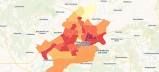 Interaktive Karten: OB-Wahl Frankfurt - die Stadtteil-Hochburgen im Vergleich