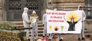 Leipziger Protestgruppe ruft zu Solidarität mit Kurdistan auf