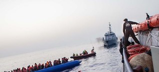 Forchheimer rettet Flüchtlinge aus dem Mittelmeer